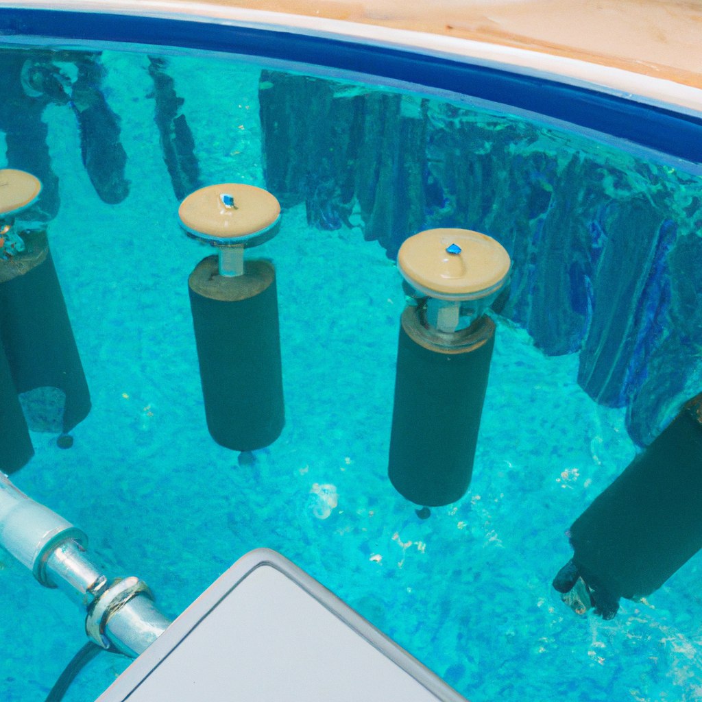 Pool filtration system showing the relationship between the pump, filter, and water flow.